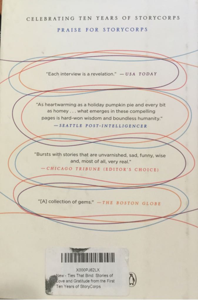 Ties That Bind  (Penguin Press HC) book collectible [Barcode 9781594205170] - Main Image 2