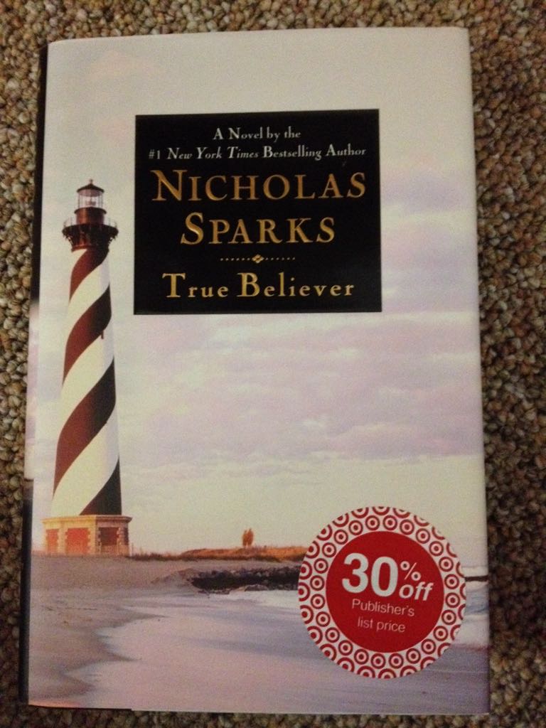 True Believer - Nicholas Sparks book collectible - Main Image 1