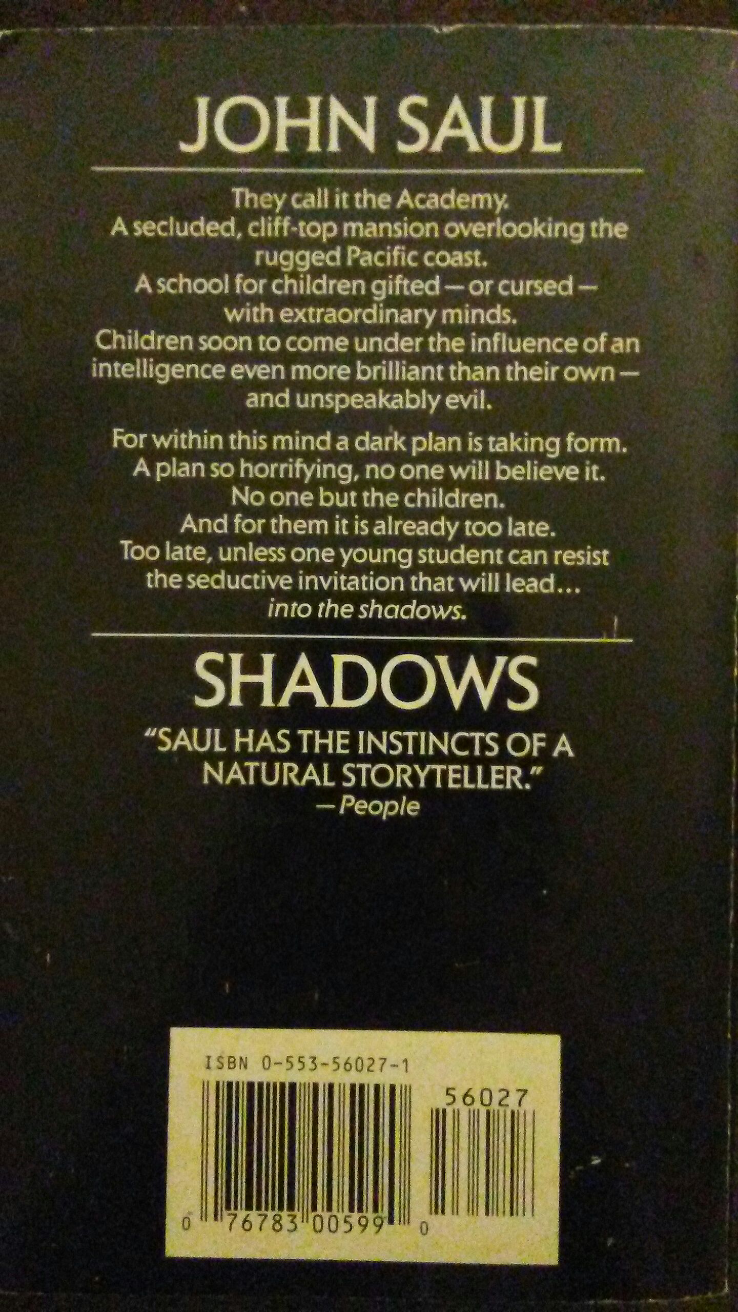 Shadows  (Bantam Books - Paperback) book collectible - Main Image 2
