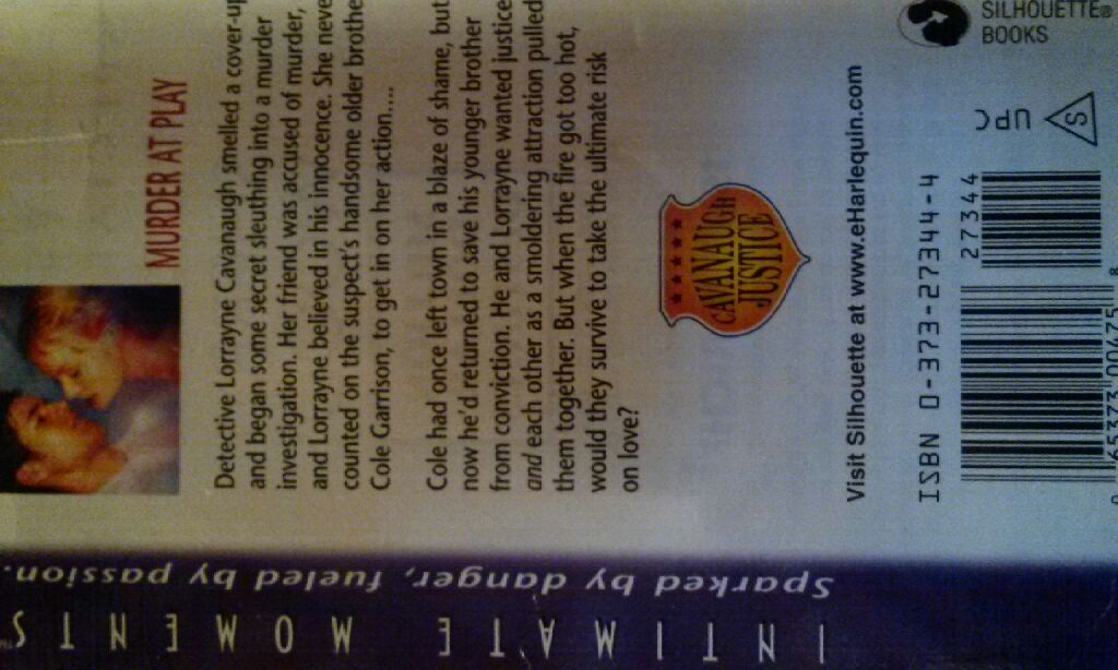 Dangerous Games - Steel, Danielle (Silhouette Romantic Suspense - Paperback) book collectible [Barcode 9780373273447] - Main Image 2