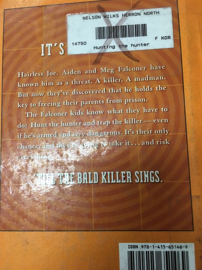 Hunting the Hunter - Gordon Korman book collectible [Barcode 9781415651469] - Main Image 2