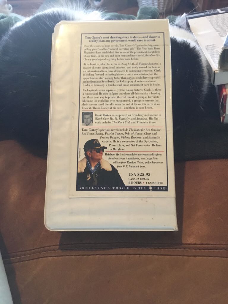 Rainbow Six - Tom Clancy (Random House Audiobooks - Audiobook) book collectible - Main Image 2