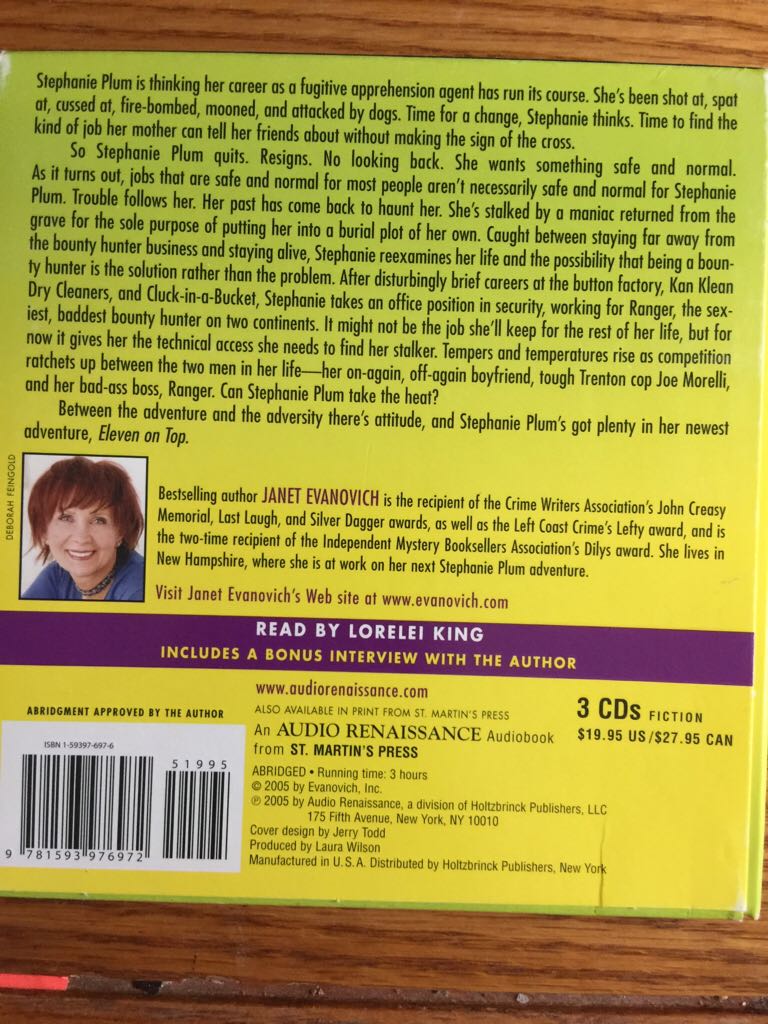 Eleven on Top  book collectible [Barcode 9781593976972] - Main Image 2