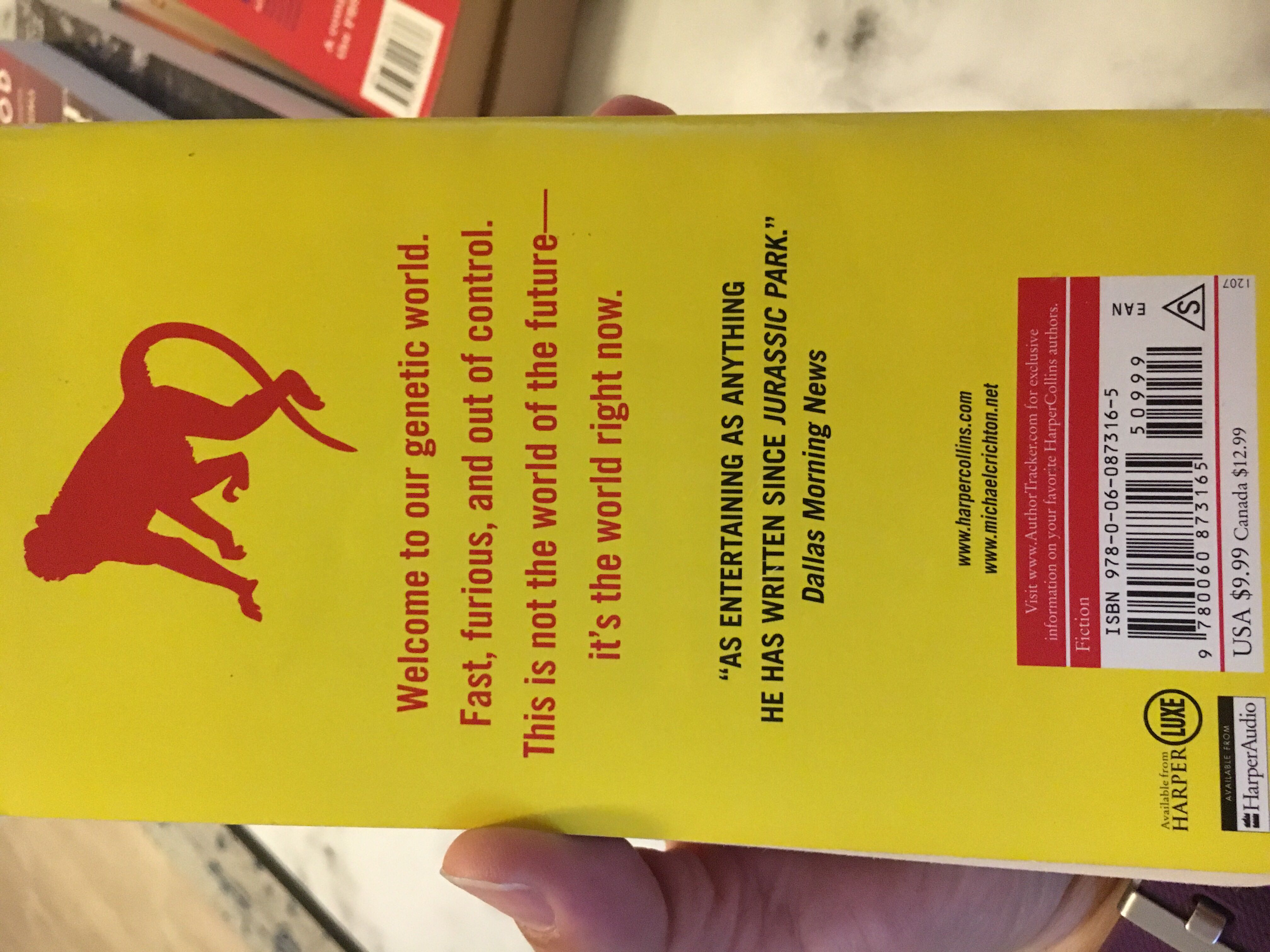 Next - Michael Crichton (Harper - Paperback) book collectible [Barcode 9780060873165] - Main Image 2