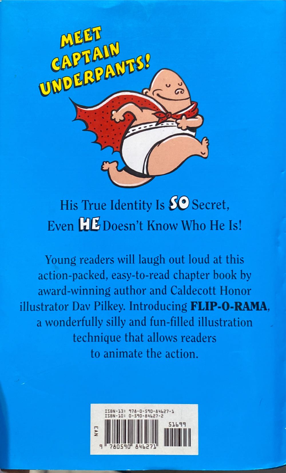 The Adventures Of Captain Underpants - Dav Pikey (- Hardcover) book collectible [Barcode 9780590846271] - Main Image 2