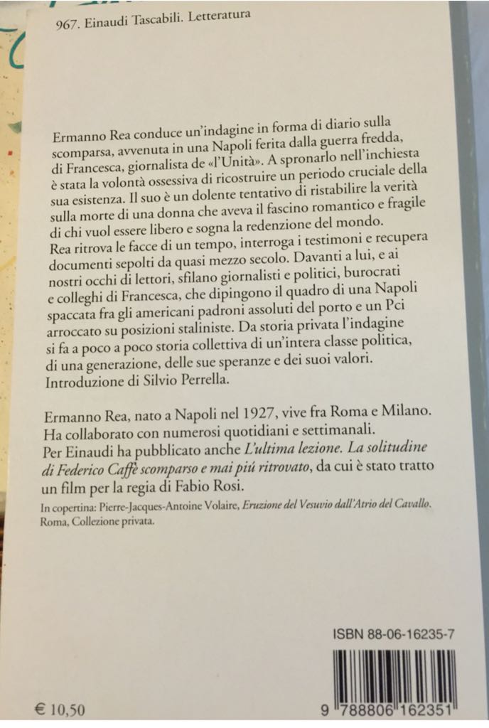 Mistero napoletano - Rea Ermanno (Einaudi Tascabili) book collectible [Barcode 9788806162351] - Main Image 2