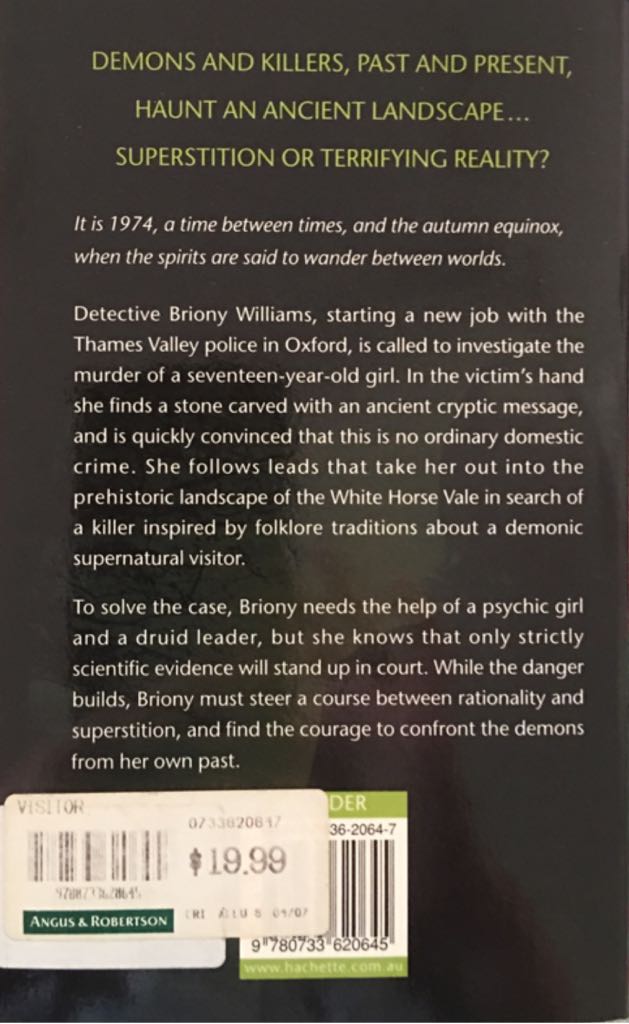 The Visitor  (Hodder - Paperback) book collectible [Barcode 9780733620645] - Main Image 2