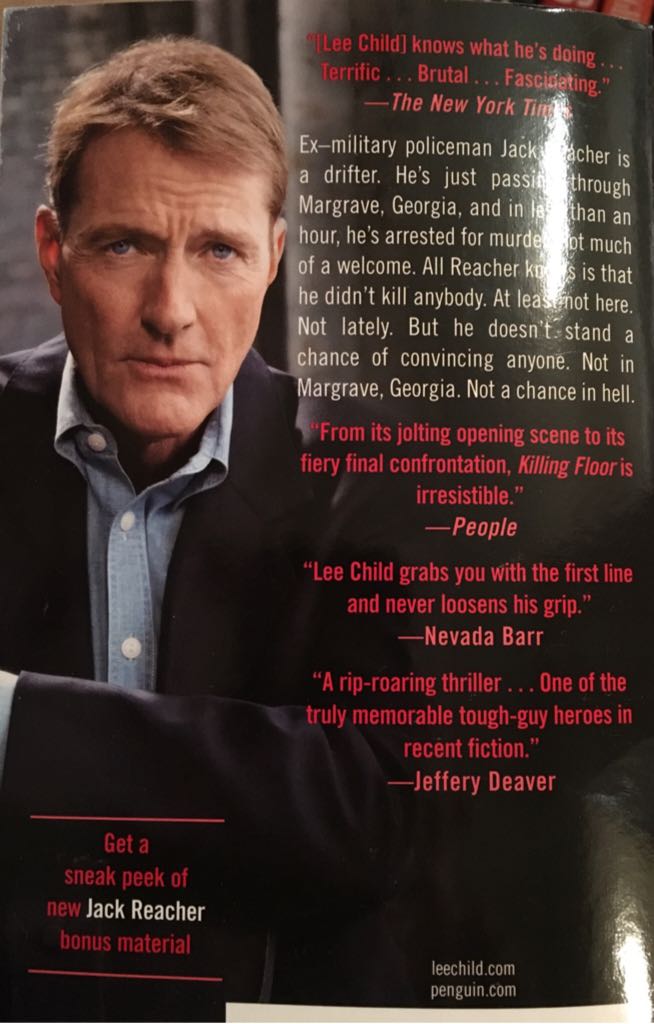 Killing Floor - Lee Child (Random House - Paperback) book collectible [Barcode 9780553826166] - Main Image 2