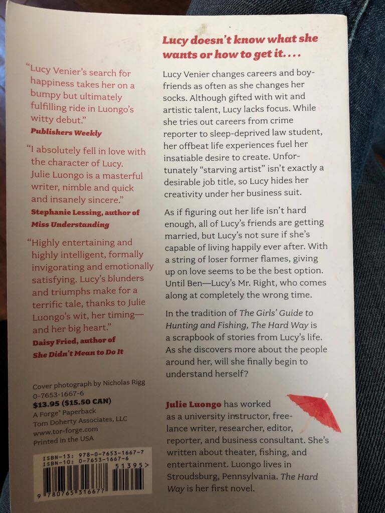 The Hard Way - Julie Luongo (Macmillan - Paperback) book collectible [Barcode 9780765316677] - Main Image 2