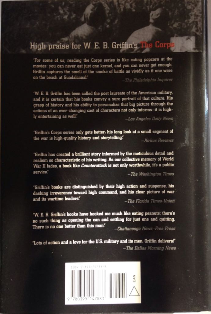 Under Fire - W.E.B. Griffin (Putnam Books - Hardcover) book collectible [Barcode 9780399147883] - Main Image 2