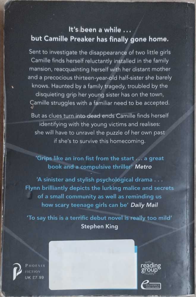 Sharp Objects - Gillian Flynn (Phoenix - Paperback) book collectible - Main Image 2