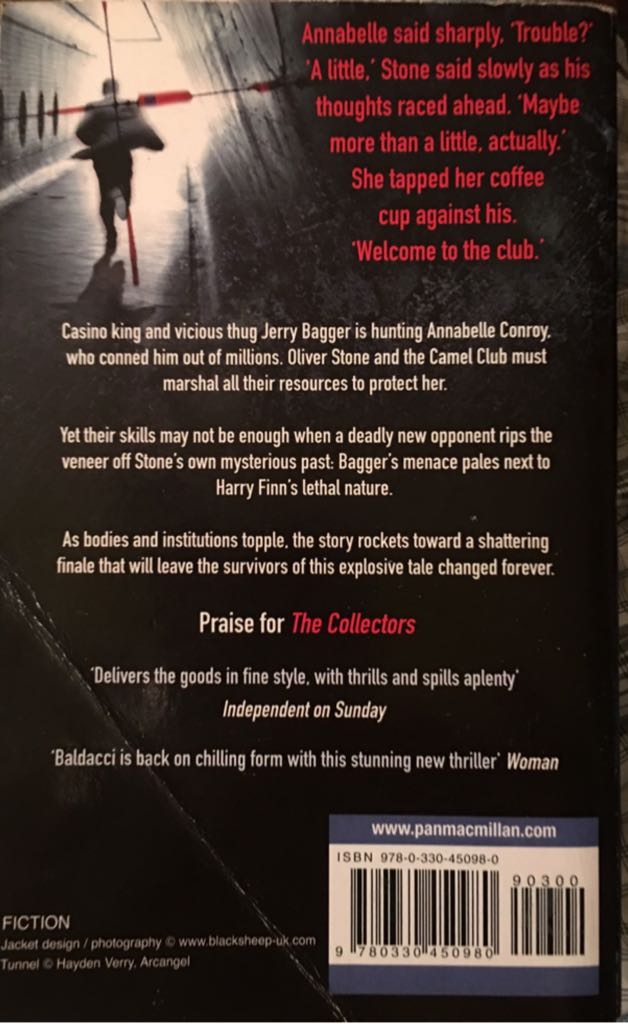 Stone Cold - David Baldacci (Panmacmillan - Paperback) book collectible [Barcode 9780330450980] - Main Image 2