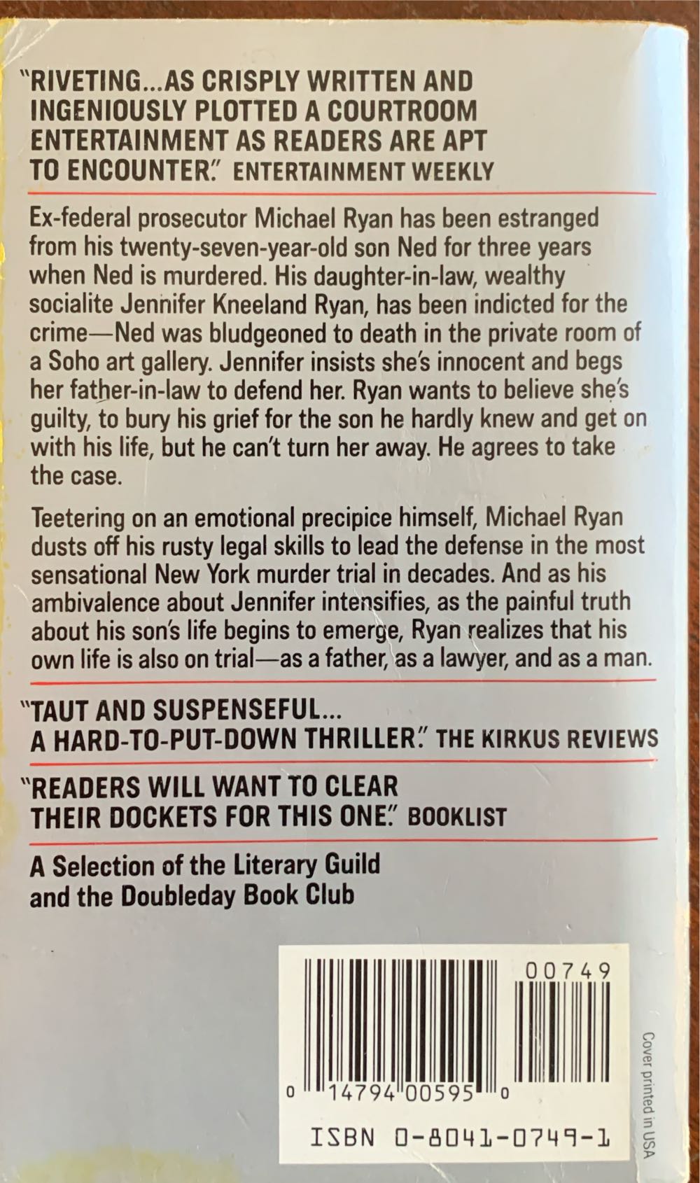Reasonable Doubt - Philip Friedman (Random House, Inc. - Paperback) book collectible [Barcode 9780804107495] - Main Image 2