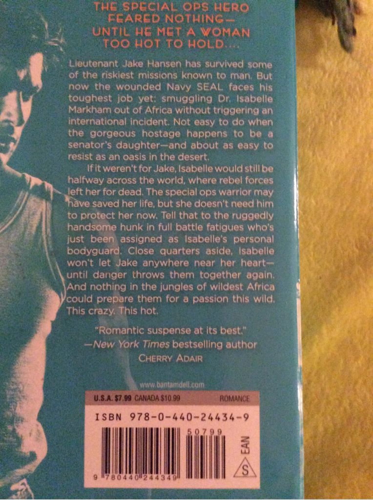 Hard to Hold - Stephanie Tyler (Dell Publishing - Paperback) book collectible [Barcode 9780440244349] - Main Image 2