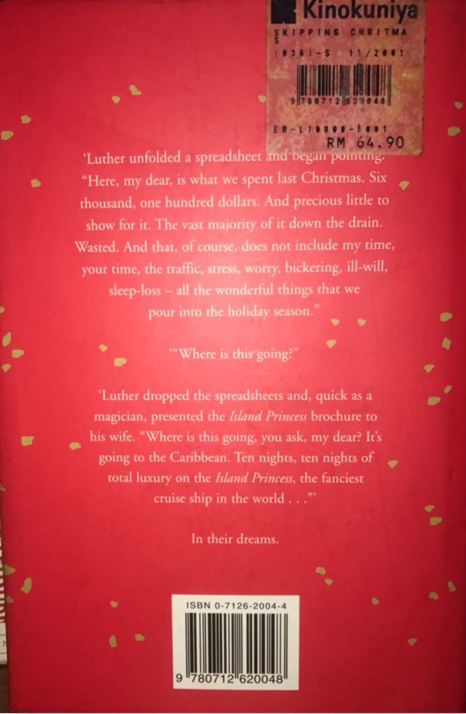 Skipping Christmas - John Grisham (Century - Hardcover) book collectible [Barcode 9780712620048] - Main Image 2