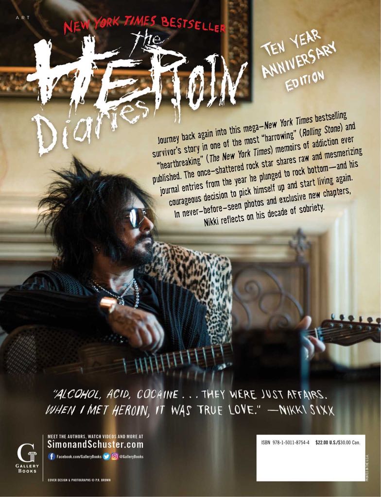 Nikki Sixx: The Heroin Diaries - Ian Sixx Nikki / Gittins (Pocket Books - Paperback) book collectible [Barcode 9781847392060] - Main Image 2