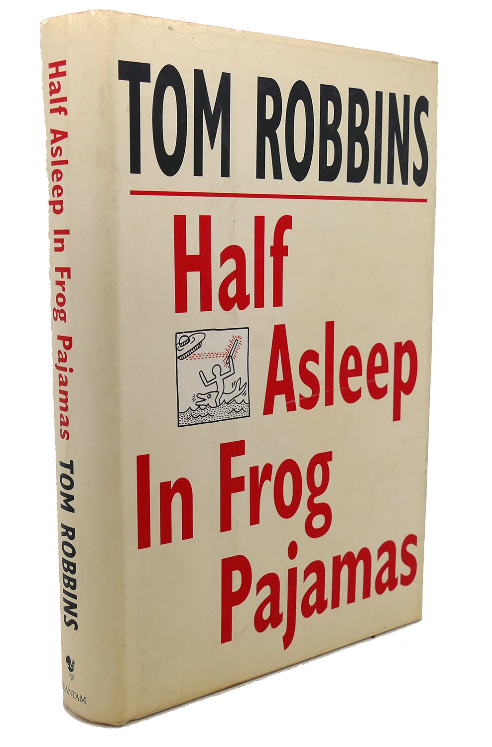 Half Asleep in Frog Pajamas - Tom Robbins (A Bantam Book - Hardcover) book collectible [Barcode 9780553076257] - Main Image 3