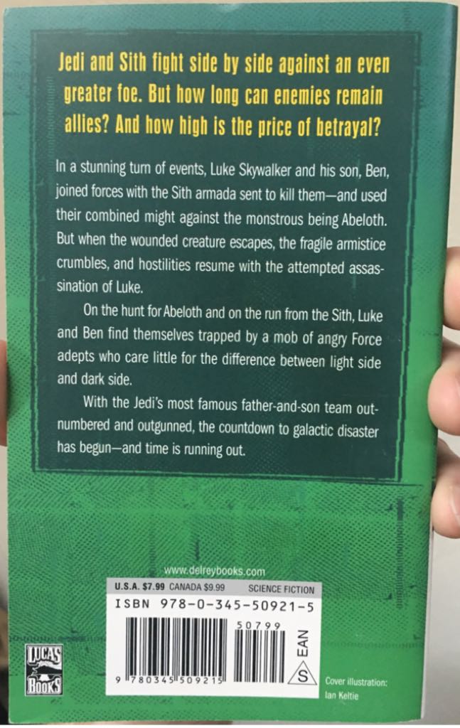 Vortex - Troy Denning (Del Rey - Paperback) book collectible [Barcode 9780345509215] - Main Image 2