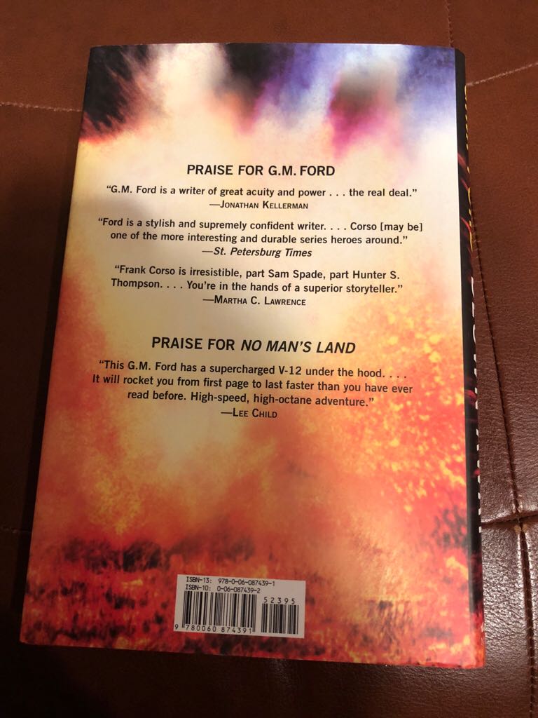 Blown Away - G. M. Ford (William Morrow & Co. New York - Hardcover) book collectible [Barcode 9780060874391] - Main Image 2