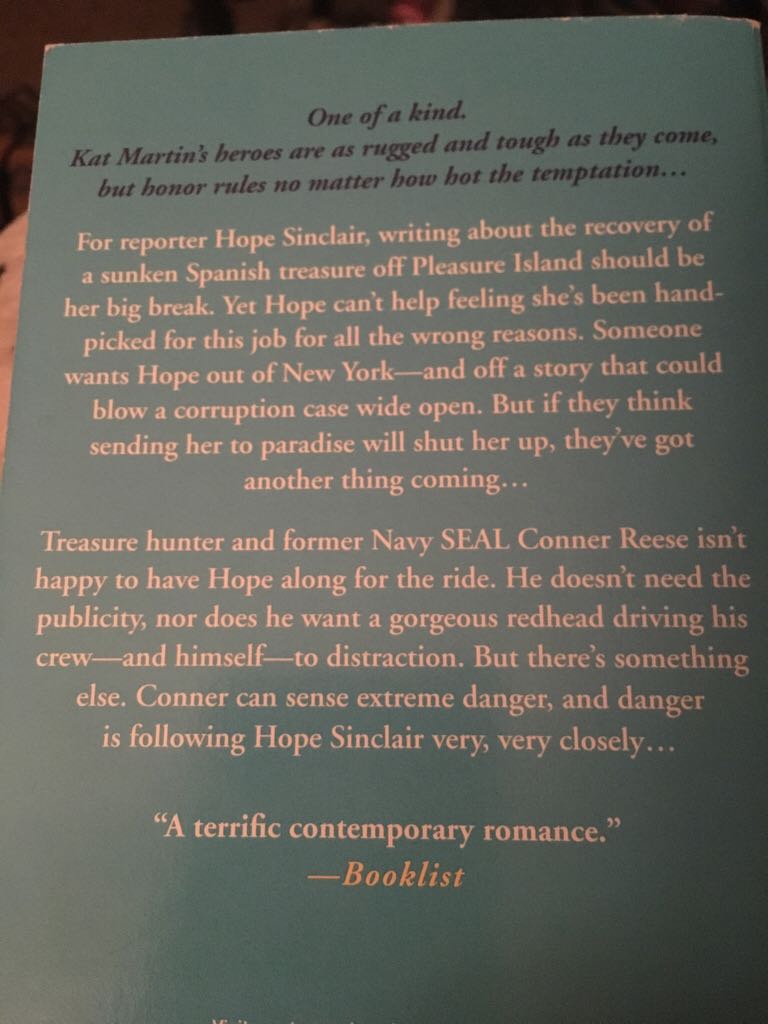 Deep Blue - Kat Martin book collectible [Barcode 9781420142402] - Main Image 2