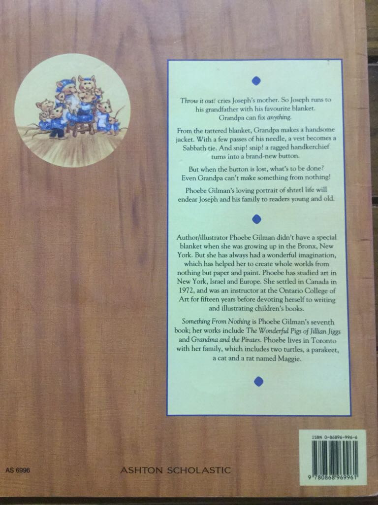 Something From Nothing  - Lavo, Nancy (Ashton Scholastic - Paperback) book collectible [Barcode 9780868969961] - Main Image 2