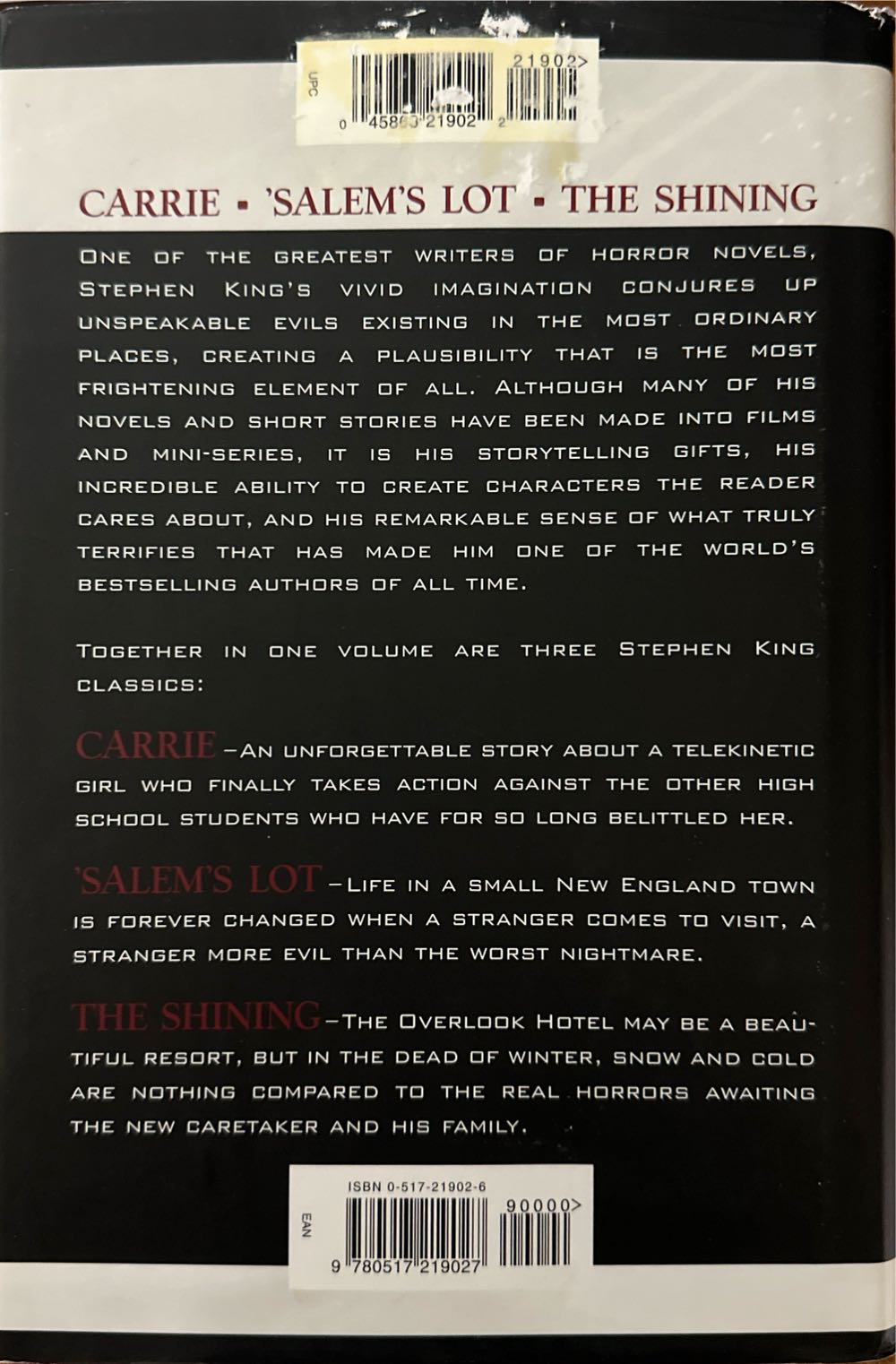 Carrie - Stephen King (Wings Books - Hardcover) book collectible - Main Image 2