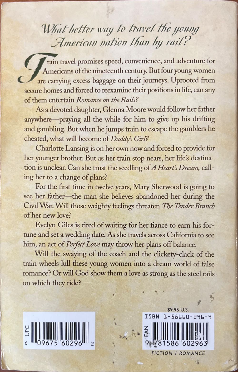 Romance on the Rails - Jane LaMunyon (Barbour Publishing, Inc. - Paperback) book collectible [Barcode 9781586602963] - Main Image 2