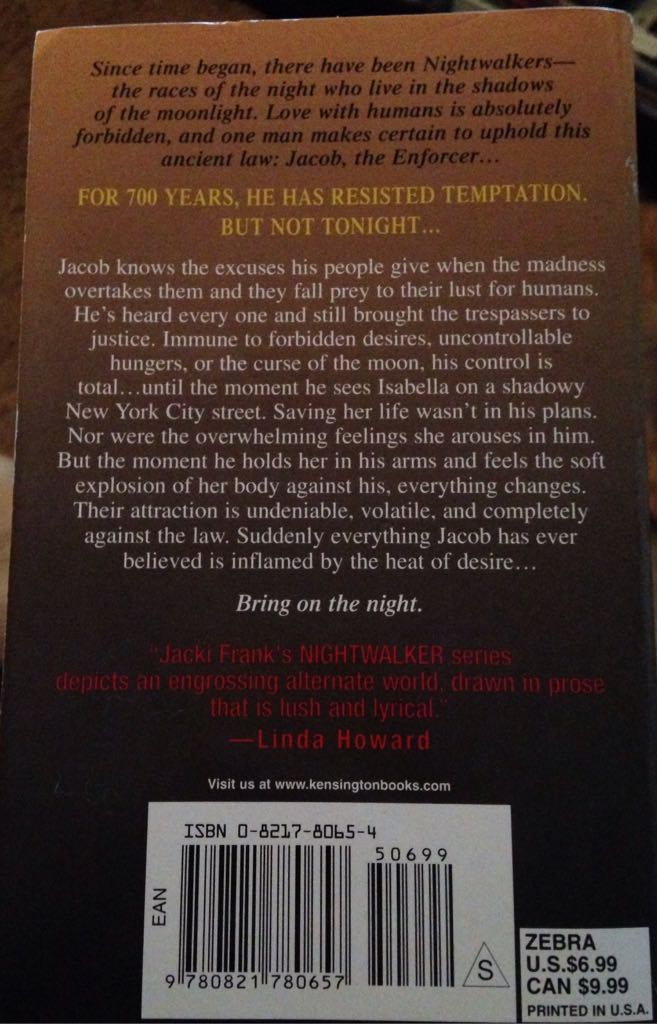 Jacob - Jacquelyn Frank (Zebra Paranormal Romance - eBook) book collectible [Barcode 9780821780657] - Main Image 2