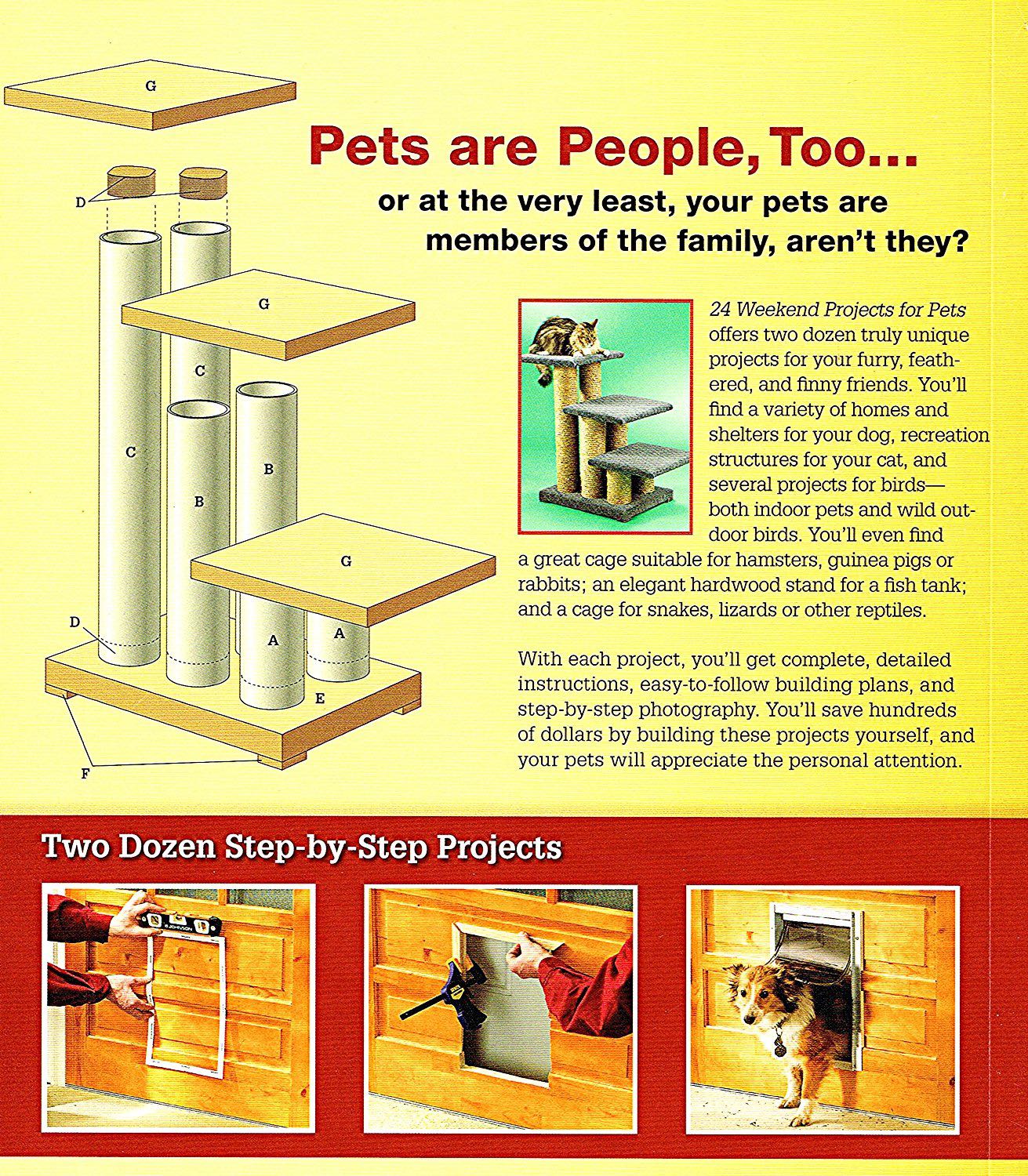 Black and Decker 24 Weekend Projects for Pets: Dog Houses, Cat Trees, Rabbit Hutches and More - David Griffin (Cool Springs Press - eBook) book collectible [Barcode 9781589233089] - Main Image 2