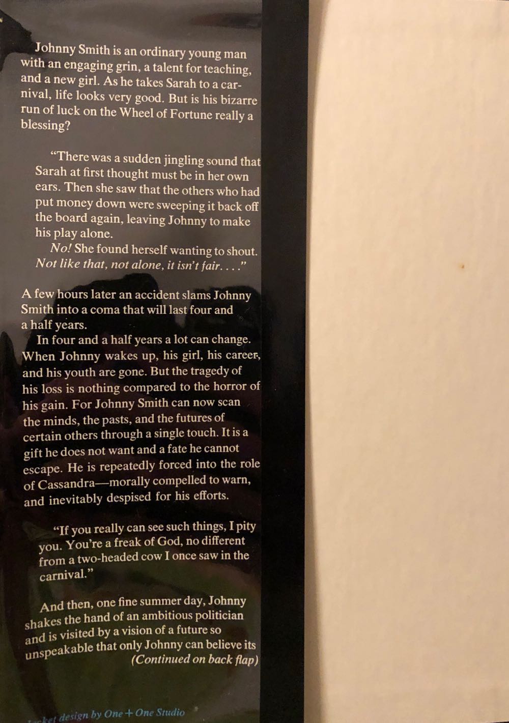 SK: The Dead Zone - Stephen King (New York: The Viking Press - Hardcover) book collectible - Main Image 4