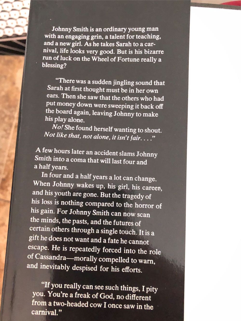 The Dead Zone - Stephen King (Viking - Hardcover) book collectible - Main Image 2