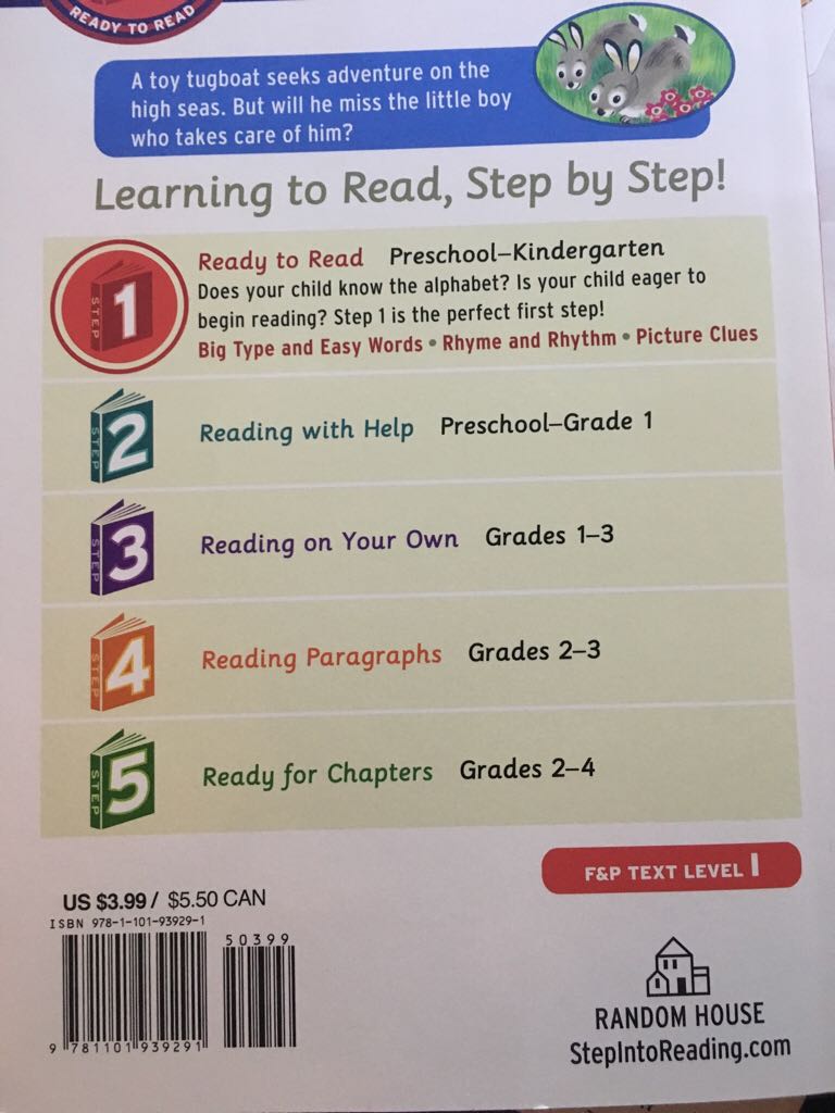 Scuffy the Tugboat - Kristen L. Depken (Random House Books for Young Readers) book collectible [Barcode 9781101939291] - Main Image 2
