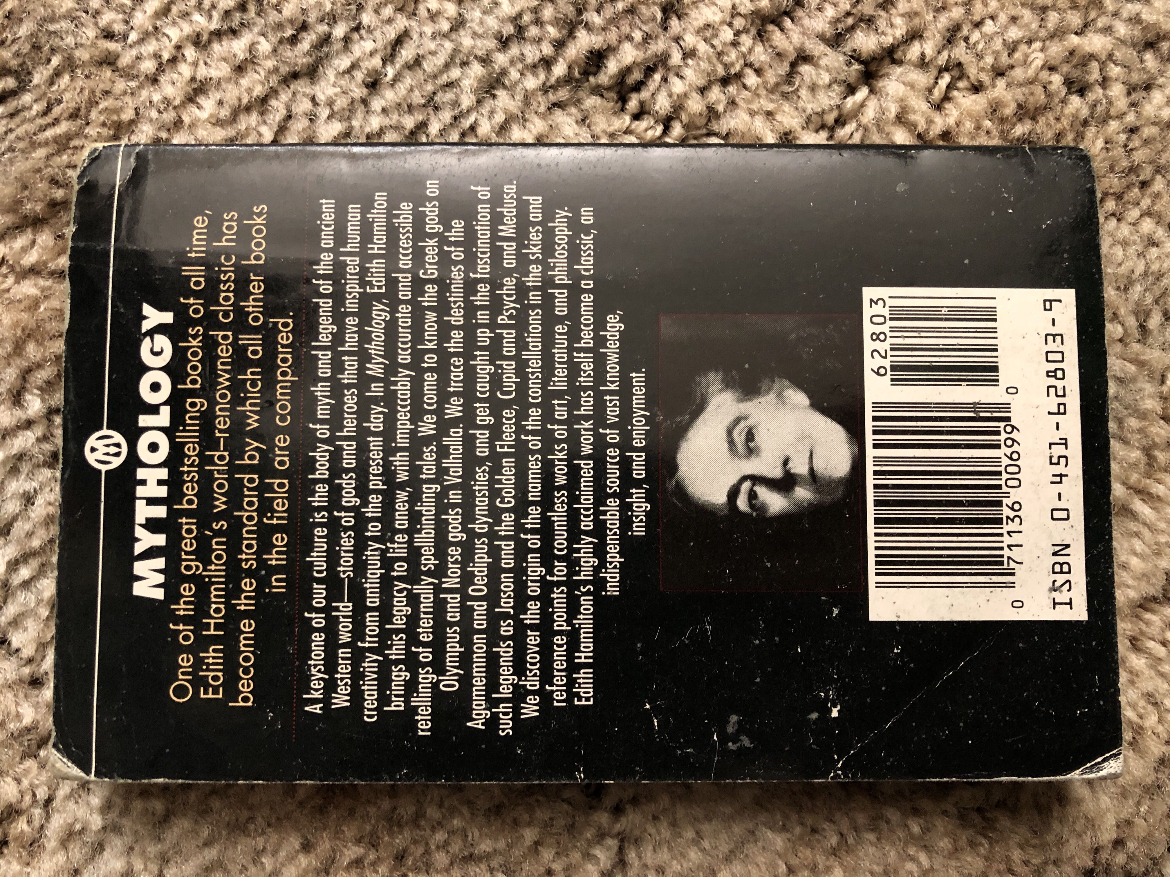 Mythology - Edith Hamilton (Penguin Group - Paperback) book collectible [Barcode 9780451628039] - Main Image 2