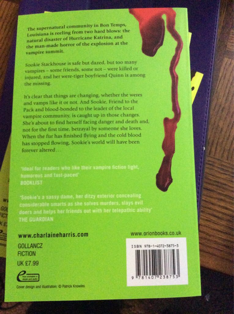 True Blood: Book 8, From Dead To Worse - Charlaine Harris (Gollancz - Paperback) book collectible [Barcode 9781407238753] - Main Image 2