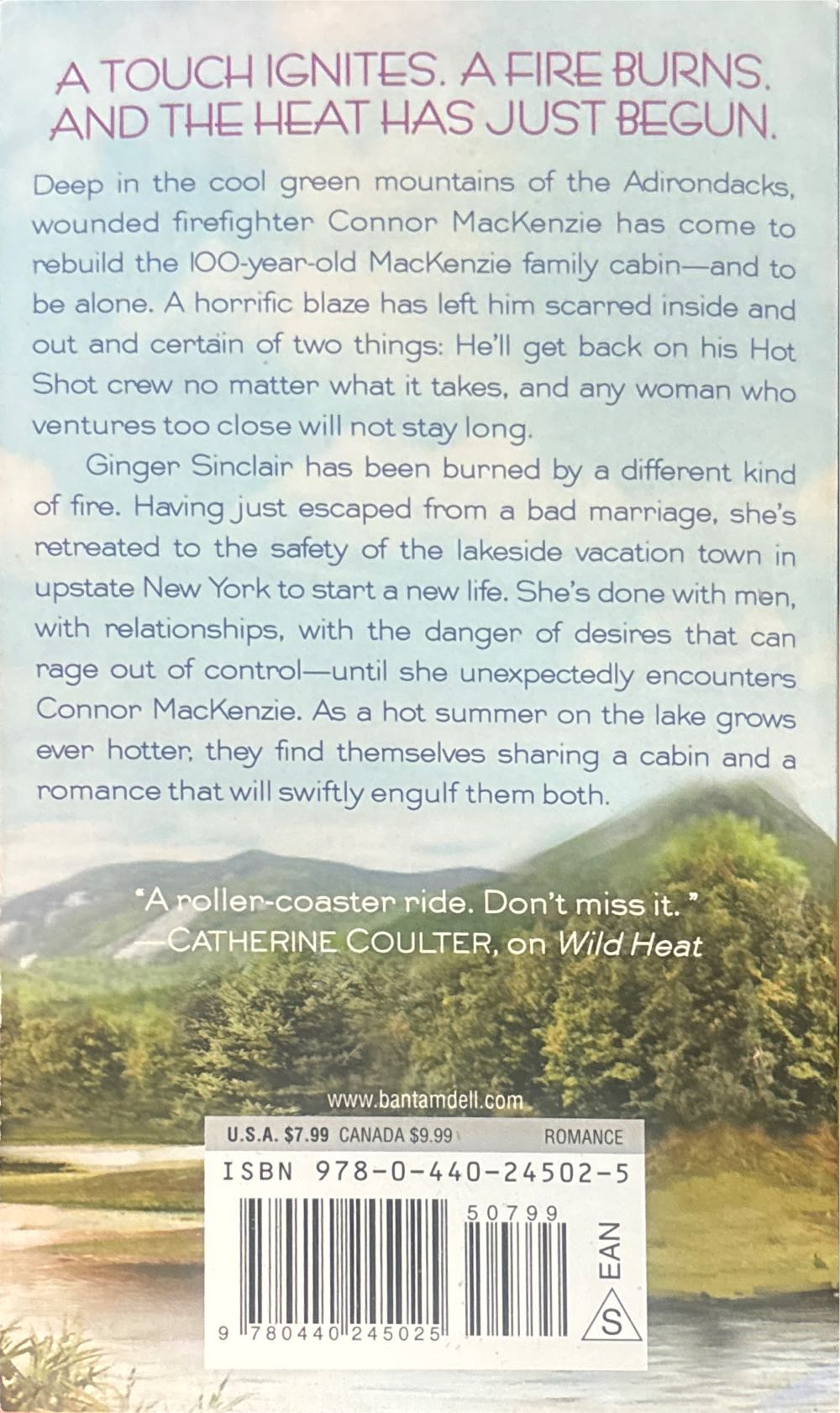 Never Too Hot - Bella Andre (A Dell Book - Paperback) book collectible [Barcode 9780440245025] - Main Image 2