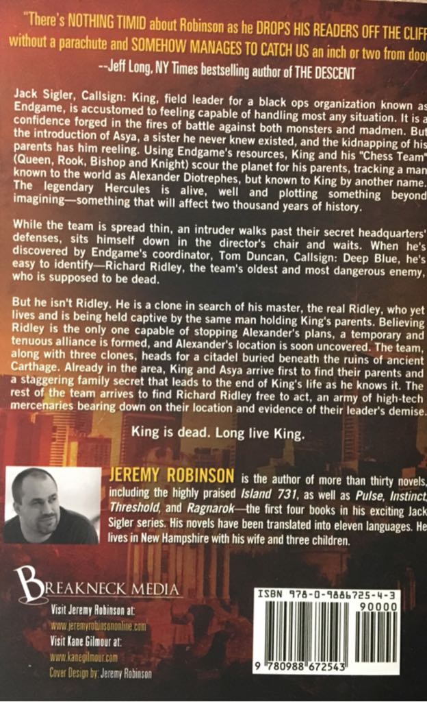 Omega - Jeremy Robinson (Breakneck Books - Paperback) book collectible [Barcode 9780988672543] - Main Image 2