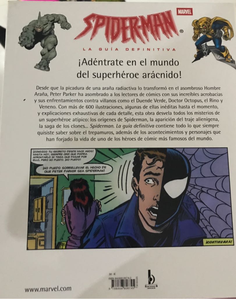 Spider-Man - Tom DeFalco book collectible [Barcode 9788466606745] - Main Image 2