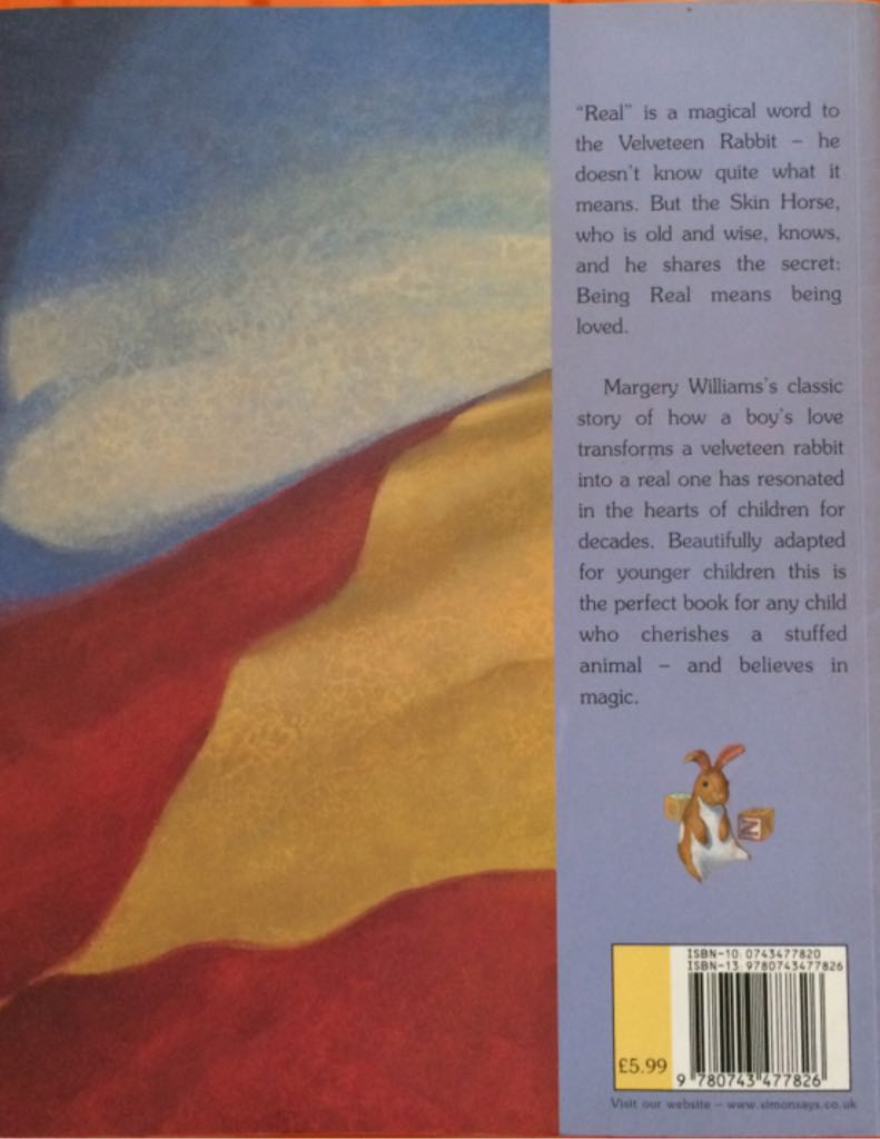 The Velveteen Rabbit - Margery Williams (New York : Pocket Books - Paperback) book collectible [Barcode 9780743477826] - Main Image 2