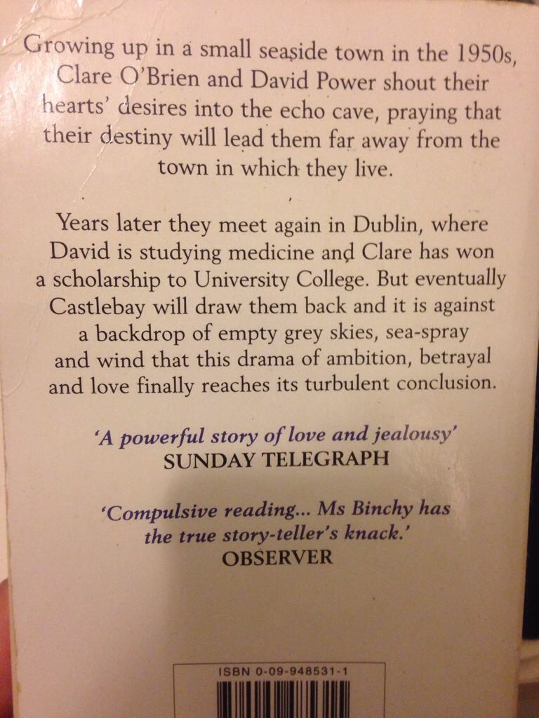 Echoes - Maeve Binchy (Arrow Books - Paperback) book collectible [Barcode 9780099485315] - Main Image 2