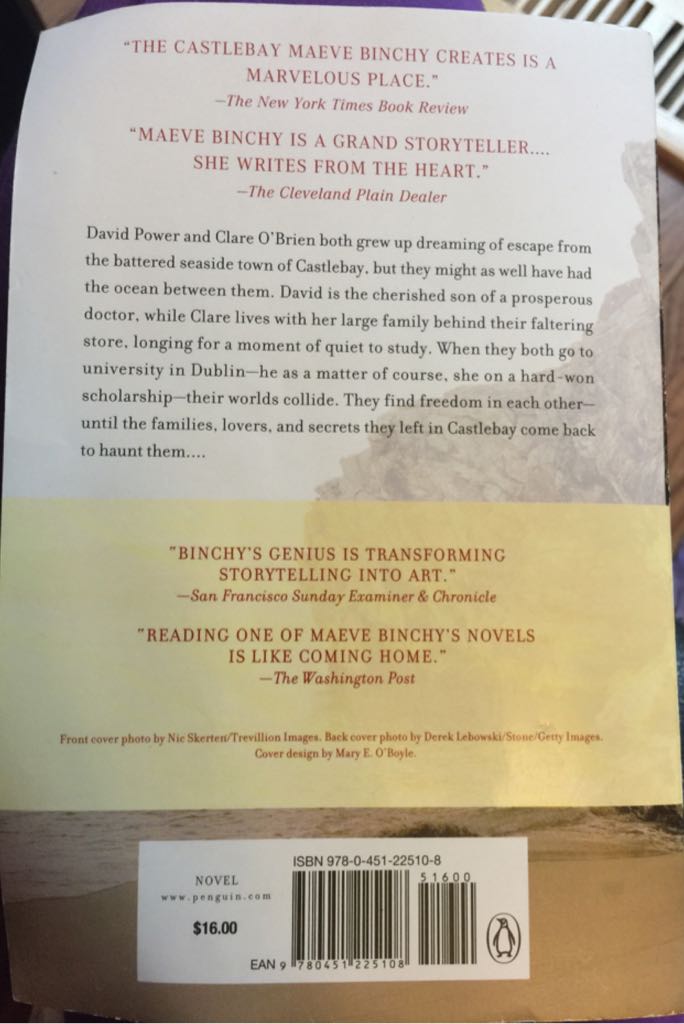 Echoes - Maeve Binchy (Penguin) book collectible [Barcode 9780451225108] - Main Image 2