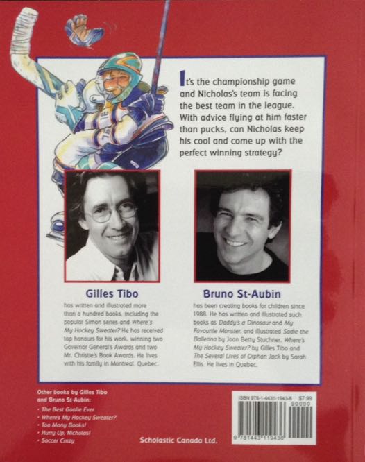 The Big Game - Gilles Tibo book collectible [Barcode 9781443119436] - Main Image 2