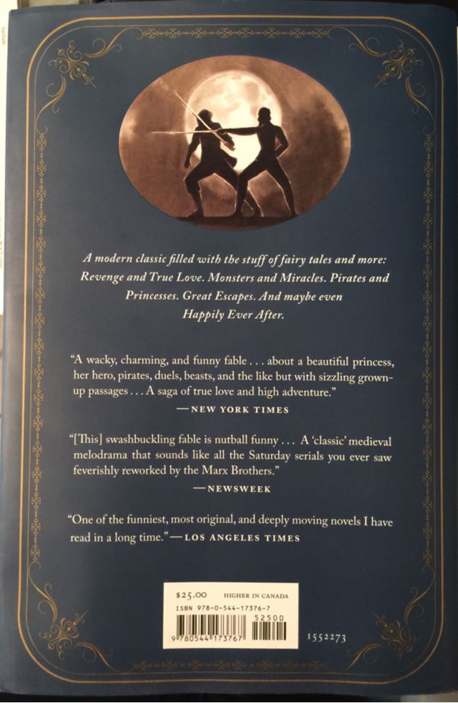 Princess Bride, The - William Goldman (Houghton Mifflin Harcourt - Hardcover) book collectible [Barcode 9780544173767] - Main Image 2
