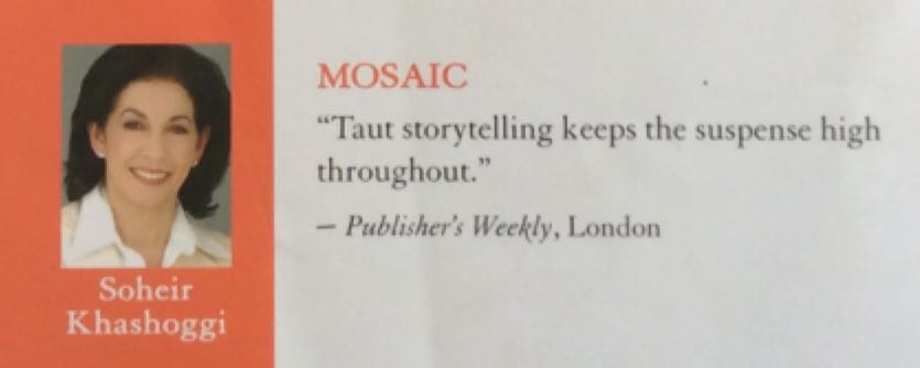 Mosaic - Soheir Khashoggi (Macmillan) book collectible [Barcode 9780765312358] - Main Image 2