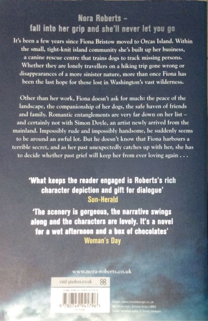 NThe Search - Nora Roberts (Piatkus Books - Trade Paperback) book collectible [Barcode 9780749941796] - Main Image 2