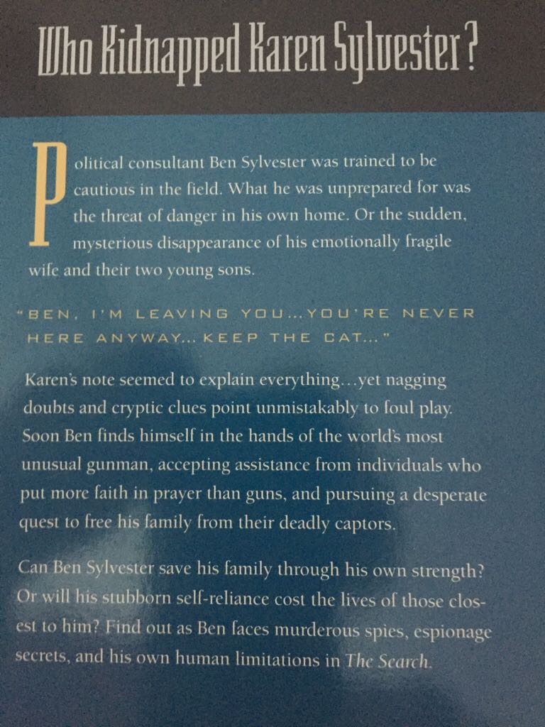 Search, The - William Badke book collectible [Barcode 9780880707190] - Main Image 2