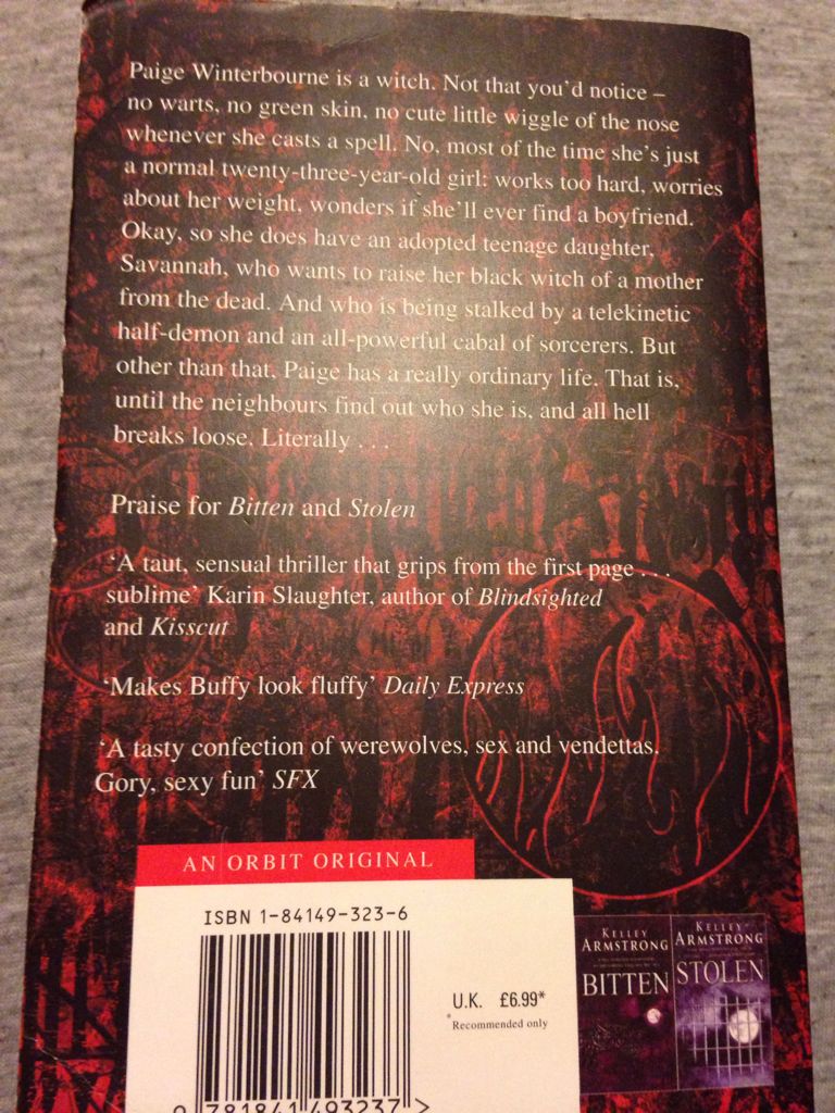 Dime Store Magic - Kelley Armstrong (Orbit - Paperback) book collectible [Barcode 9781841493237] - Main Image 2