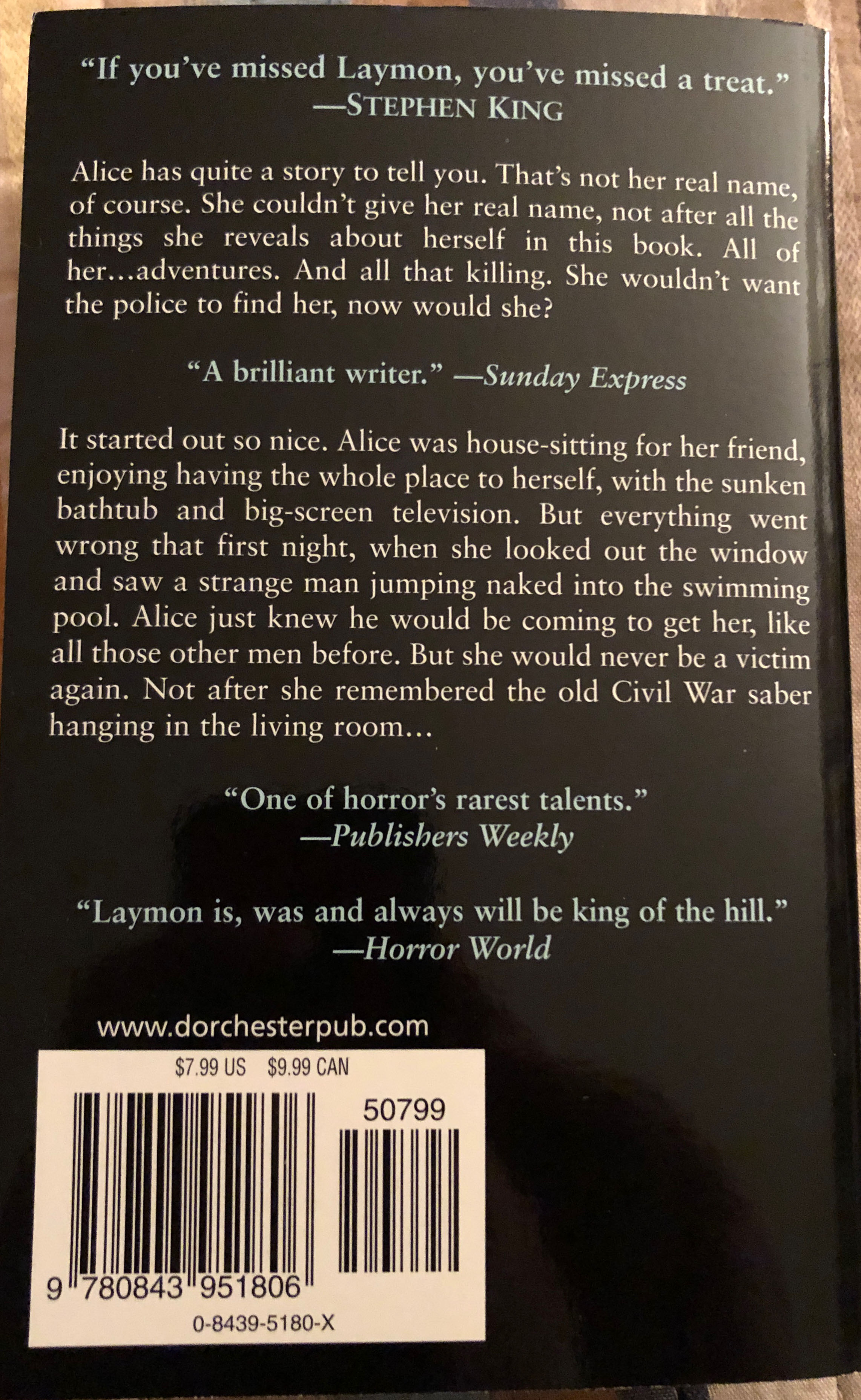 After Midnight - Richard Laymon (Leisure - Paperback) book collectible [Barcode 9780843951806] - Main Image 2