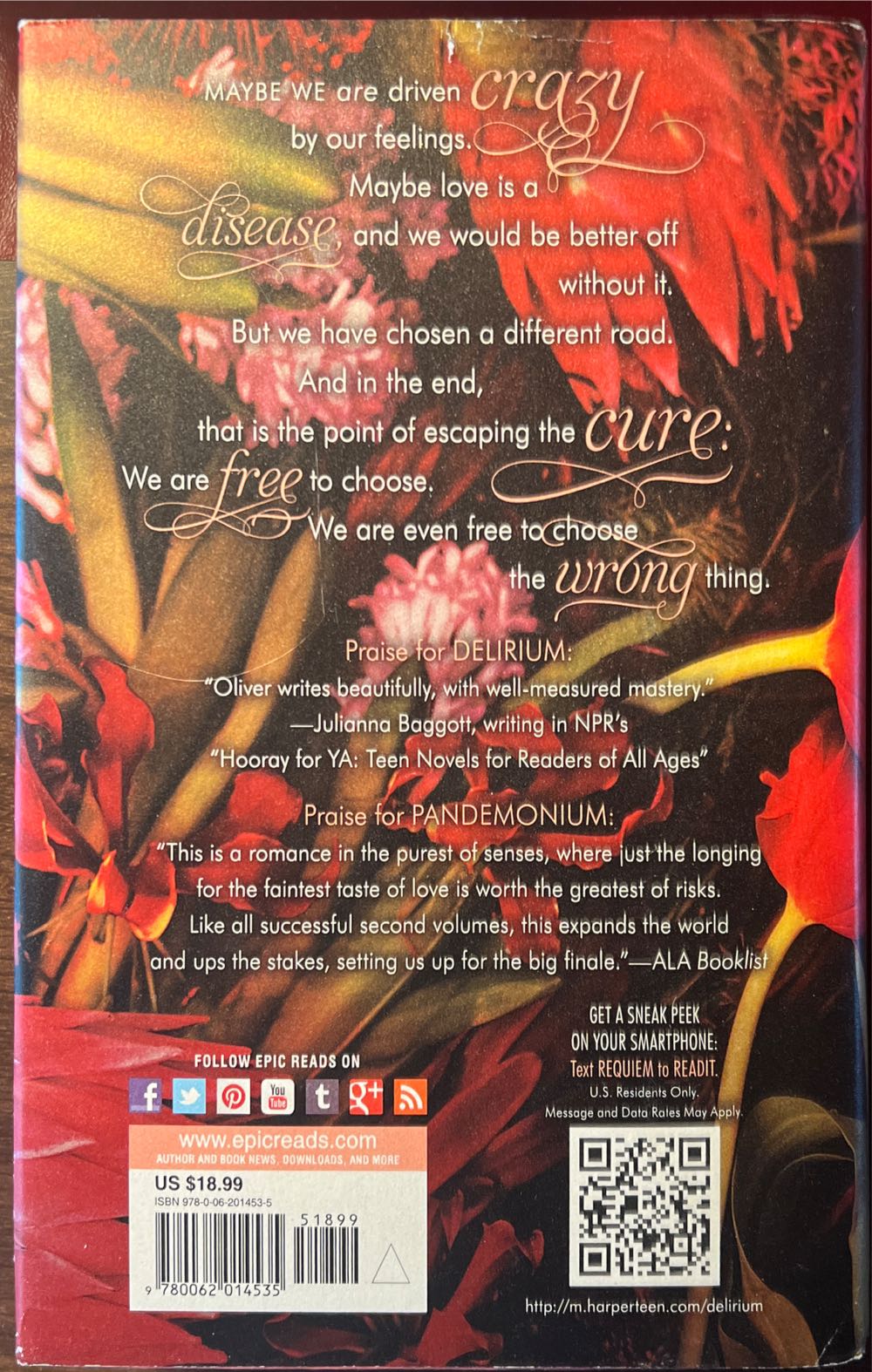 Requiem - Lauren Oliver (Harper - Hardcover) book collectible [Barcode 9780062014535] - Main Image 6