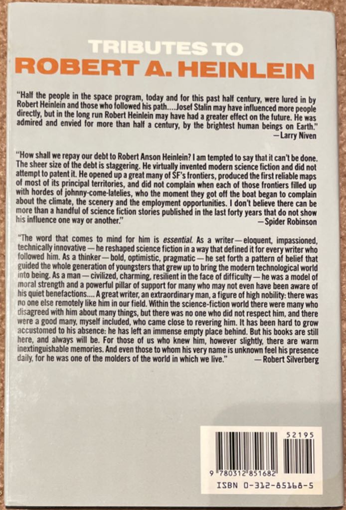 Requiem - Robert A. Heinlein (Tor - Hardcover) book collectible [Barcode 9780312851682] - Main Image 2