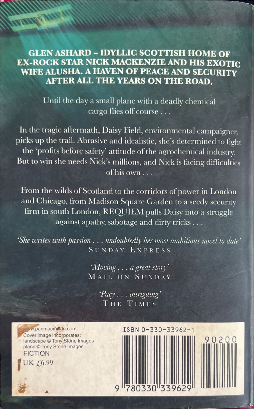 Requiem - Clare Francis (Pan Books - Paperback) book collectible [Barcode 9780330339629] - Main Image 2